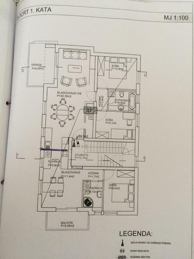Breitling Apartments With Pool บีโอกราดนาโมรู ภายนอก รูปภาพ